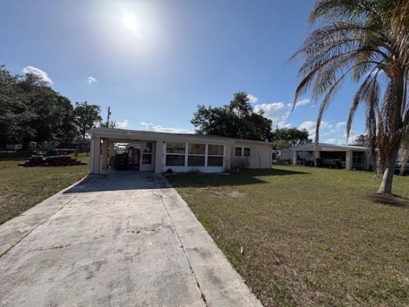Frostproof Block Home with Newer Roof and Windows, Homes for Sale, Florida, North Carolina