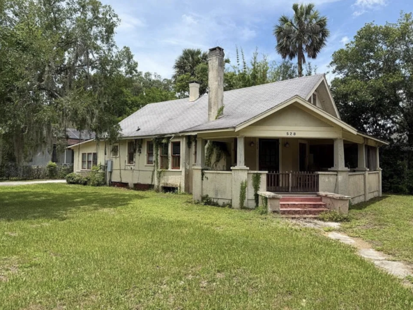 🏠 DeLand Historic Craftsman Full-Rehab Opportunity, Homes for Sale, Florida, North Carolina